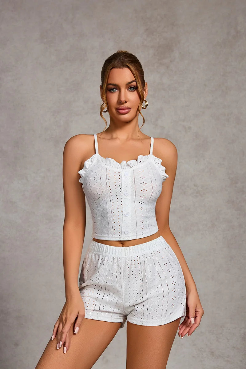 Pyjama femme avec pantalon, ensemble de vêtements de maison, ensemble de pyjama femme, costume de pyjama pour femmes, vêtements d'été, vêtements de nuit, short, chemise de nuit sexy