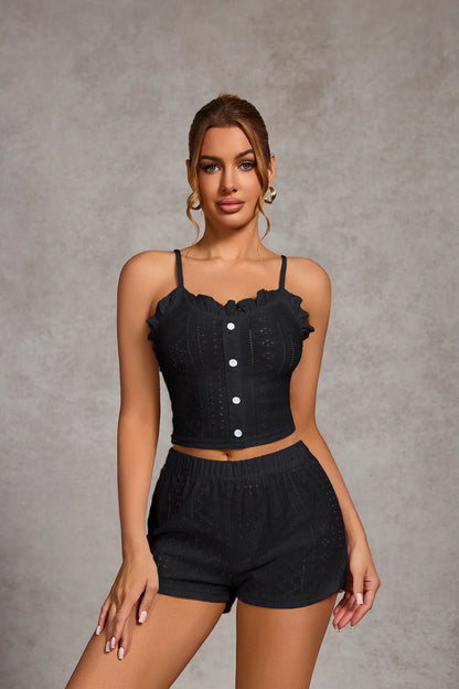 Pyjama femme avec pantalon, ensemble de vêtements de maison, ensemble de pyjama femme, costume de pyjama pour femmes, vêtements d'été, vêtements de nuit, short, chemise de nuit sexy