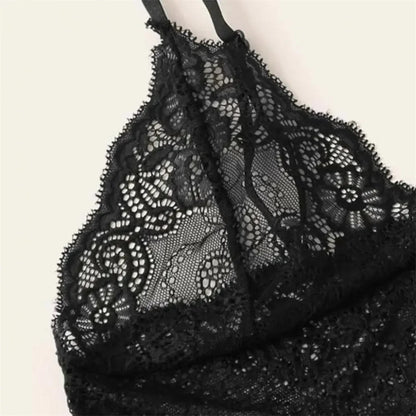 Ensemble de pyjama sexy en satin et dentelle pour femme, lingerie, short à bretelles élastiques, vêtements de nuit, sous-vêtements sans manches